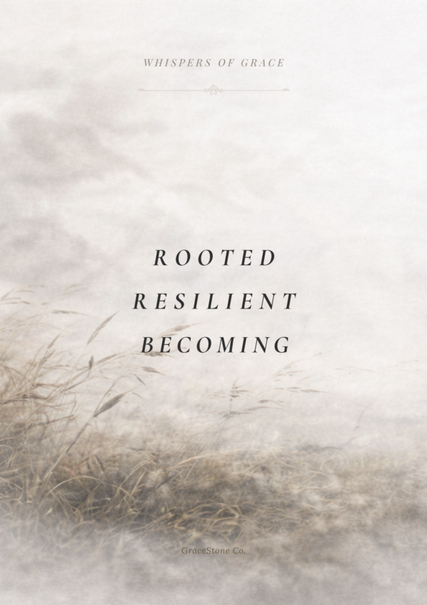 In the Storm encouragement card deck by GraceStone Co with soft neutral storm imagery