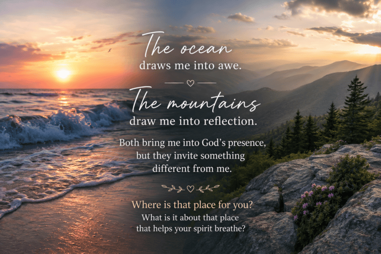 The Ocean & Mountains